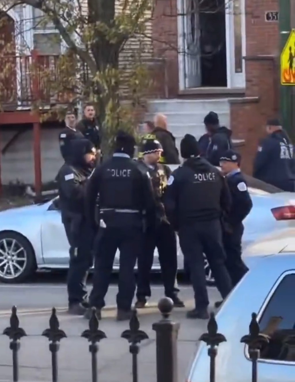 This is the house where the 9 Venezuelans were shot today, according to locals. The house is allegedly used for prostitution, with a high volume of men coming and going.
