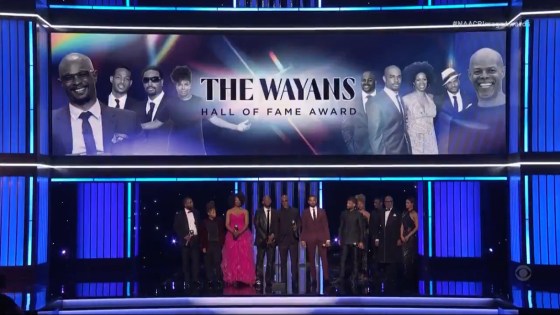 WAYANS FAMILY INDUCTED INTO NAACP HALL OF FAME